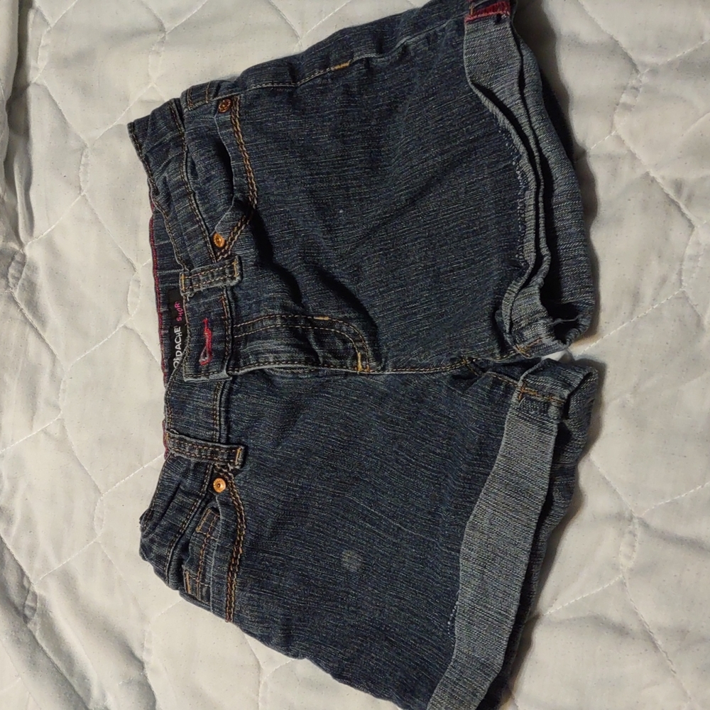 ⭐️Girls Cuffed denim shorts size 10